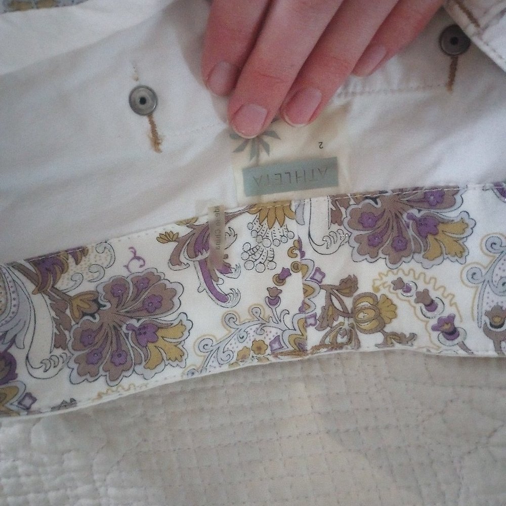 Lovely Althleta White Pants